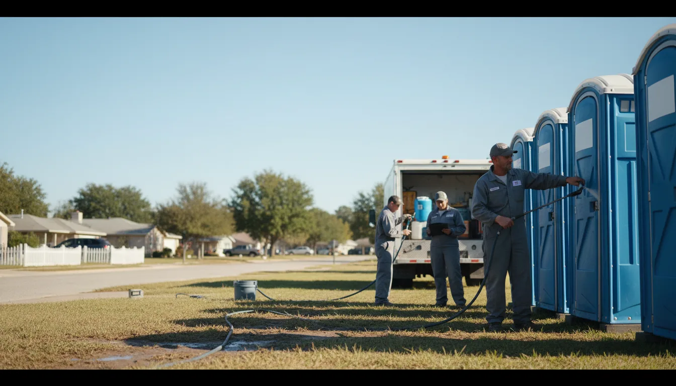 Long-Term Portable Toilet Rental in Hinckley, IL near me